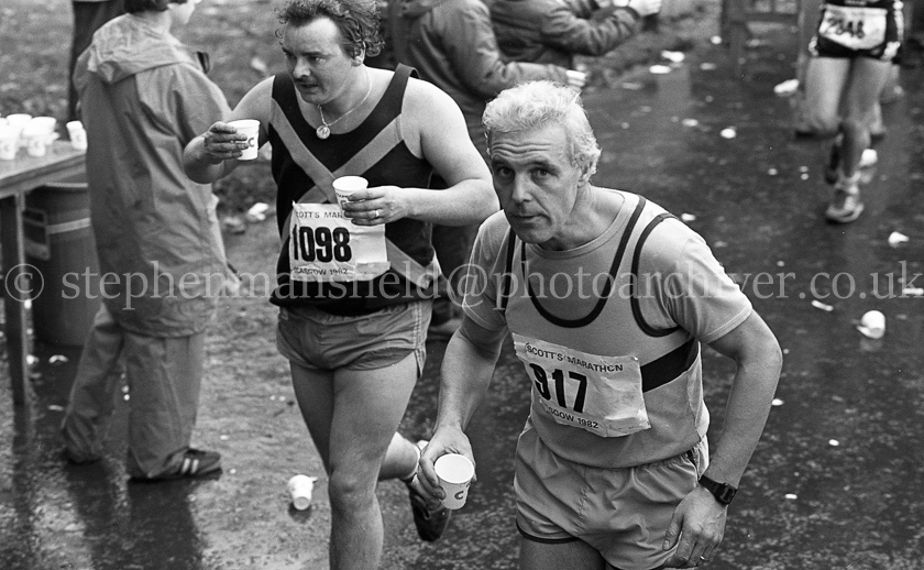 Scott's Glasgow Marathon 1982.