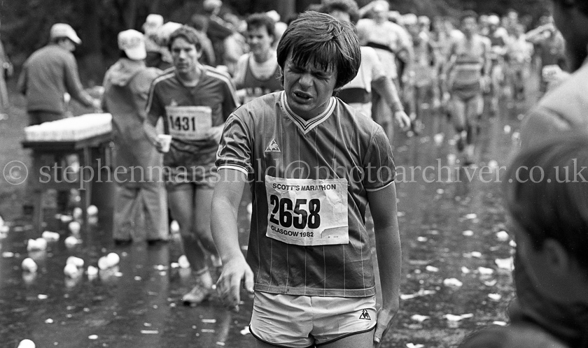 Scott's Glasgow Marathon 1982.