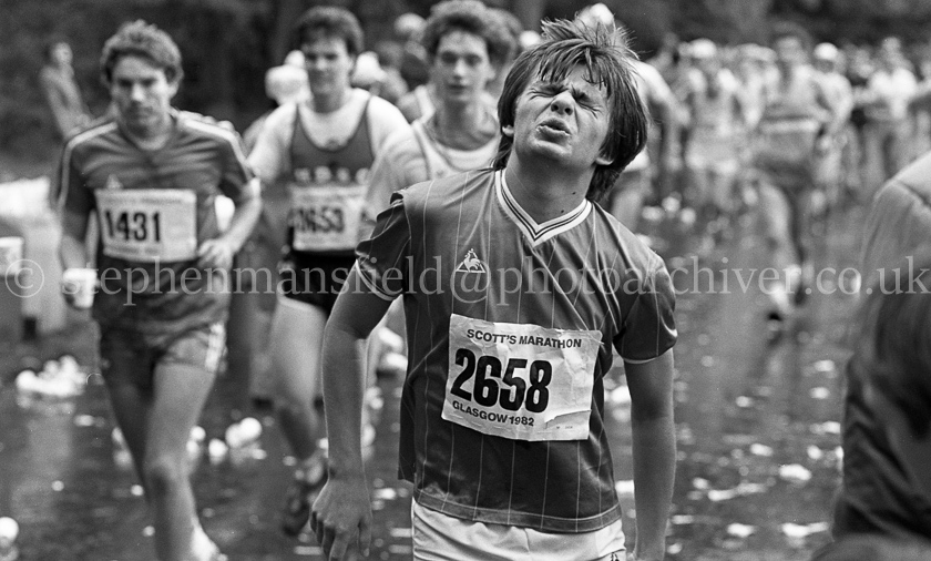 Scott's Glasgow Marathon 1982.