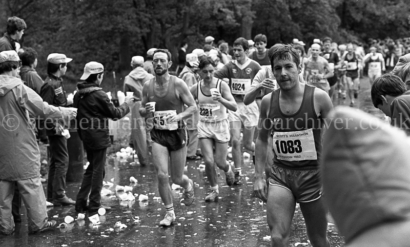 Scott's Glasgow Marathon 1982.