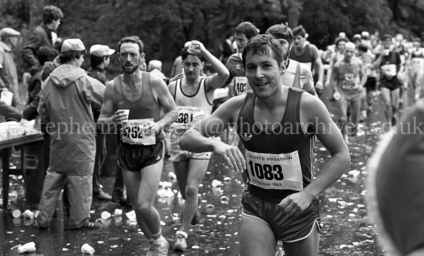 Scott's Glasgow Marathon 1982.
