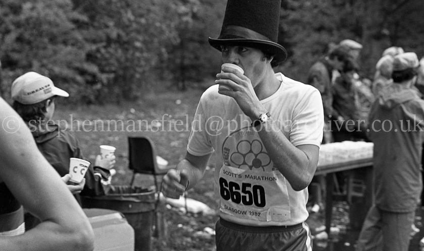 Scott's Glasgow Marathon 1982.