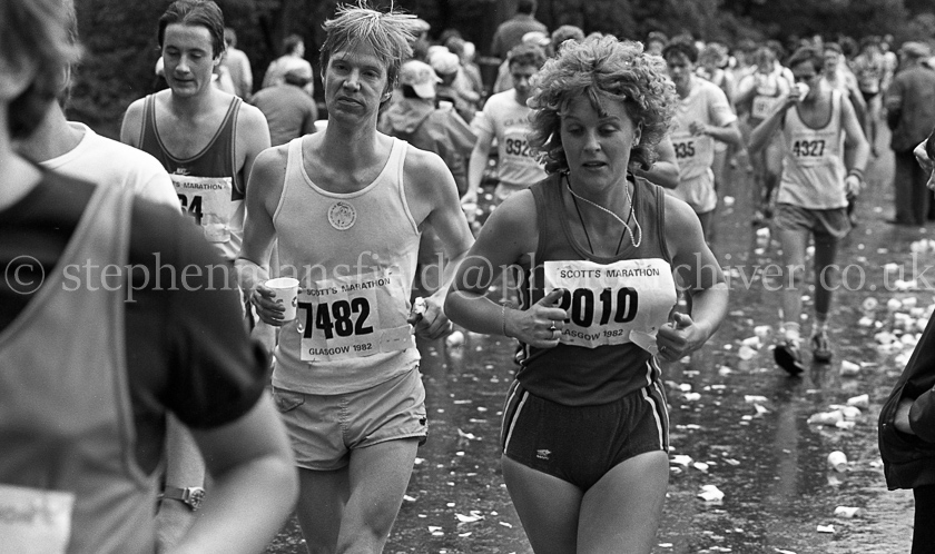 Scott's Glasgow Marathon 1982.
