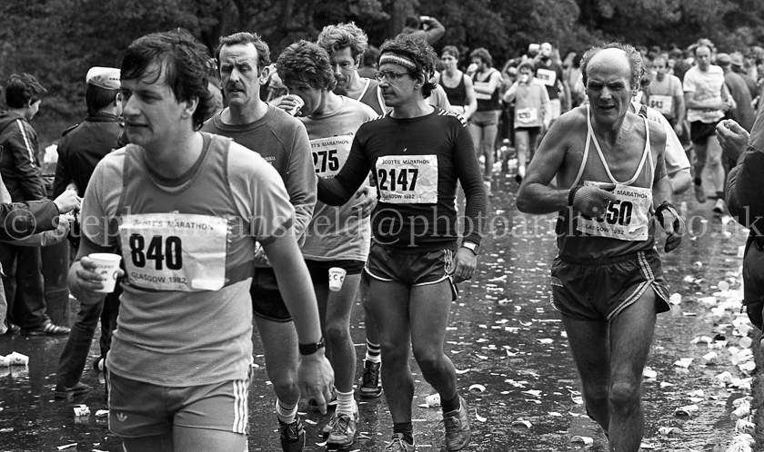 Scott's Glasgow Marathon 1982.