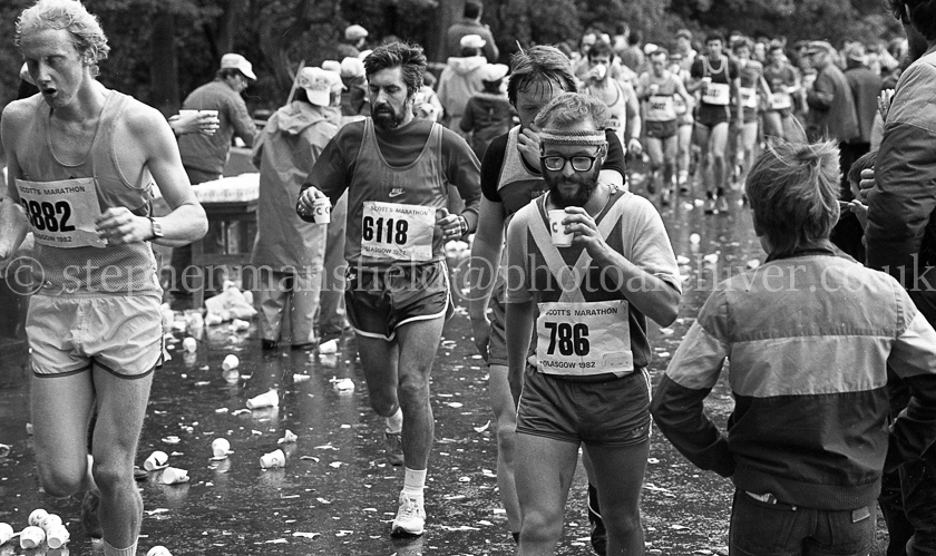 Scott's Glasgow Marathon 1982.
