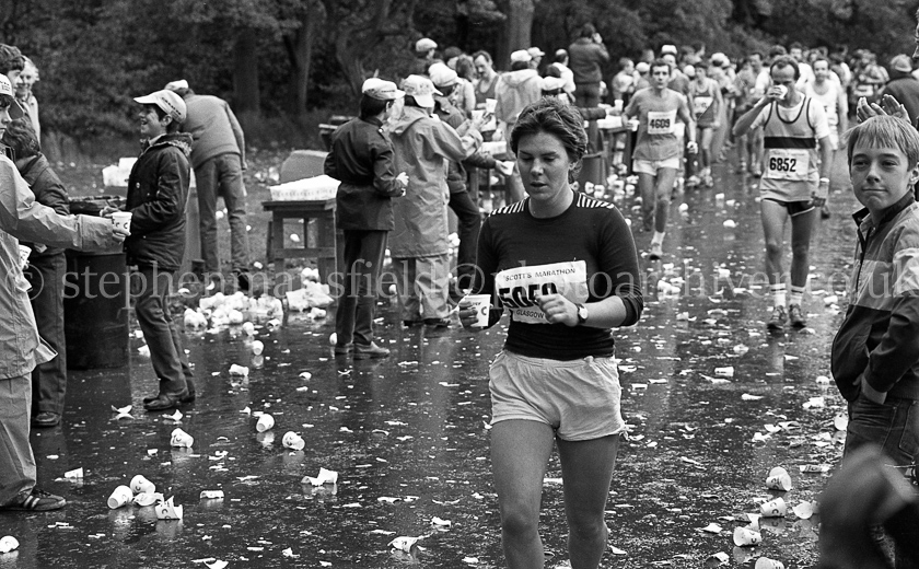 Scott's Glasgow Marathon 1982.