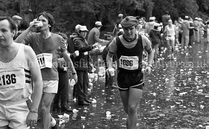 Scott's Glasgow Marathon 1982.
