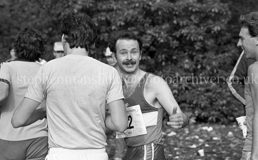Scott's Glasgow Marathon 1982.