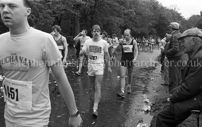Scott's Glasgow Marathon 1982.