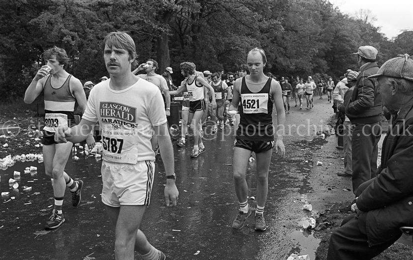 Scott's Glasgow Marathon 1982.