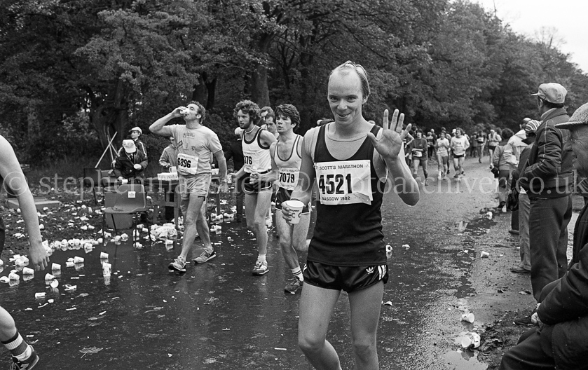 Scott's Glasgow Marathon 1982.